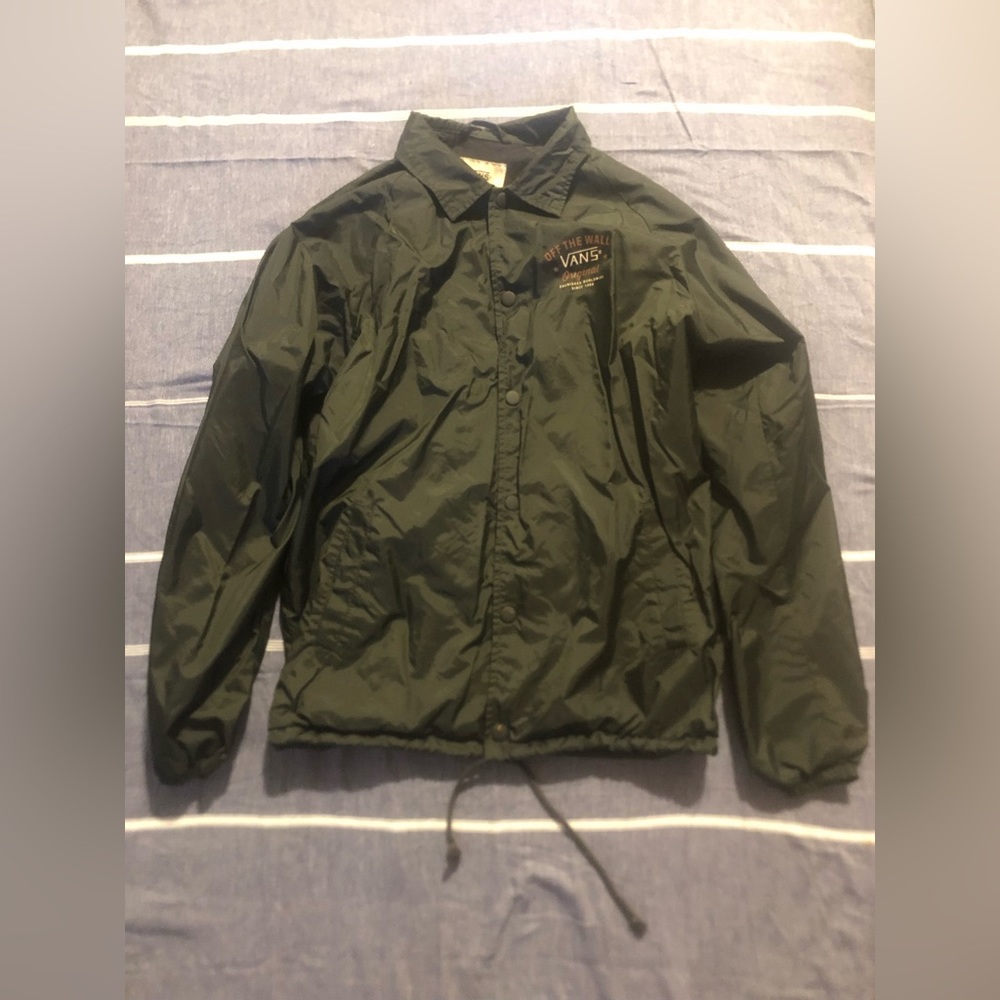 Large Mens Vans Windbreaker